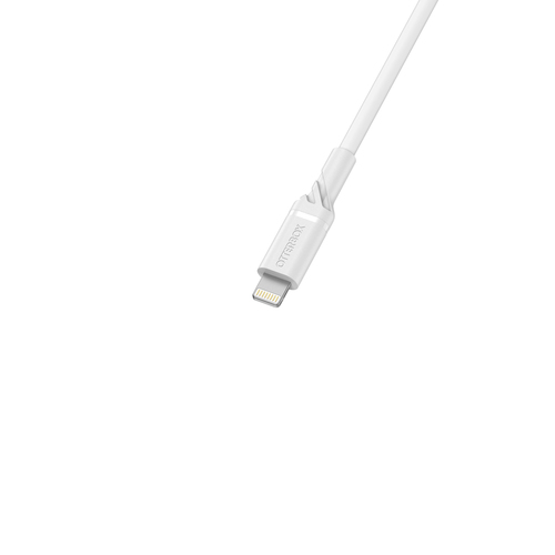 OtterBox OtterBox Standard 2m MFi Lightning - USB-A Kabel Vit - Teknikhallen.se