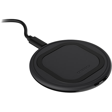 OtterBox OtterBox Trådlös Laddare 10W Med 18W Väggladdare Svart - Teknikhallen.se