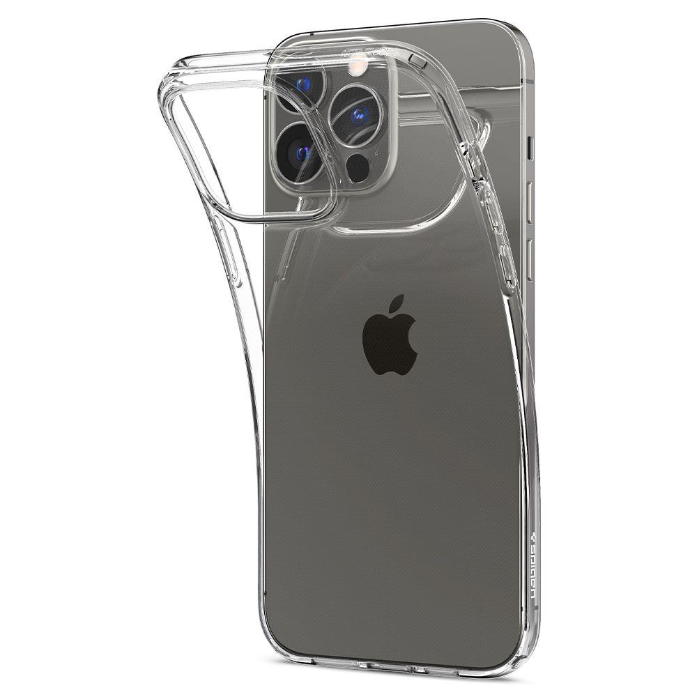 Spigen Spigen iPhone 13 Pro Max Skal Liquid Crystal Transparent - Teknikhallen.se