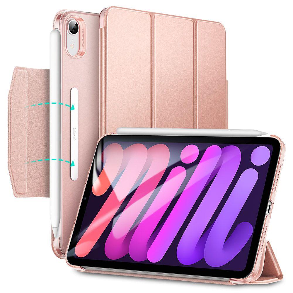 ESR ESR iPad Mini 2024/2021 Fodral Tri-Fold Ascend Roséguld - Teknikhallen.se