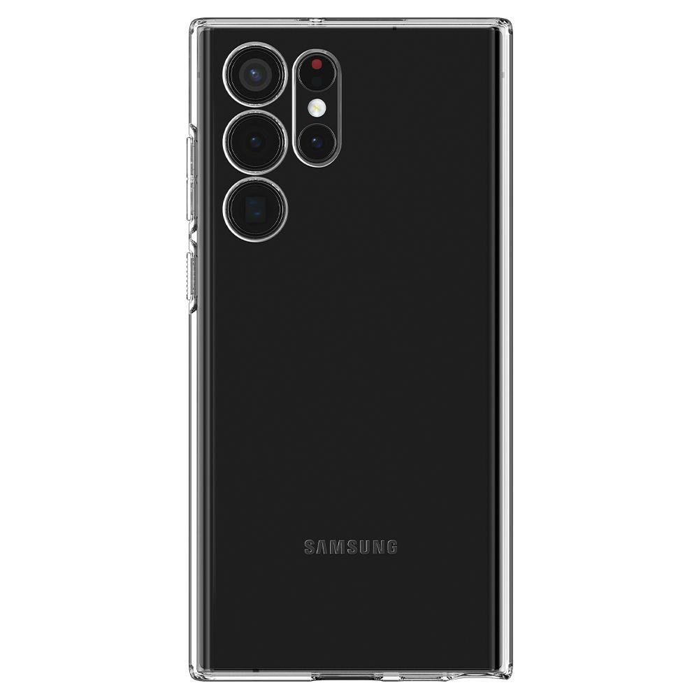 Spigen Spigen Samsung Galaxy S22 Ultra Skal Liquid Crystal - Teknikhallen.se