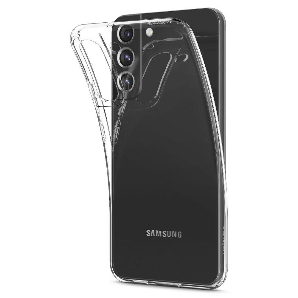 Spigen Spigen Samsung Galaxy S22 Skal Liquid Crystal Transparent - Teknikhallen.se