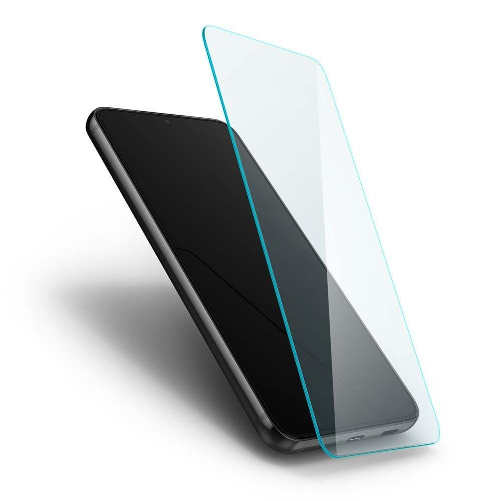 Spigen Spigen Samsung Galaxy S22 Skrmskydd Slim Glas.tR Hrdat Glas - Teknikhallen.se