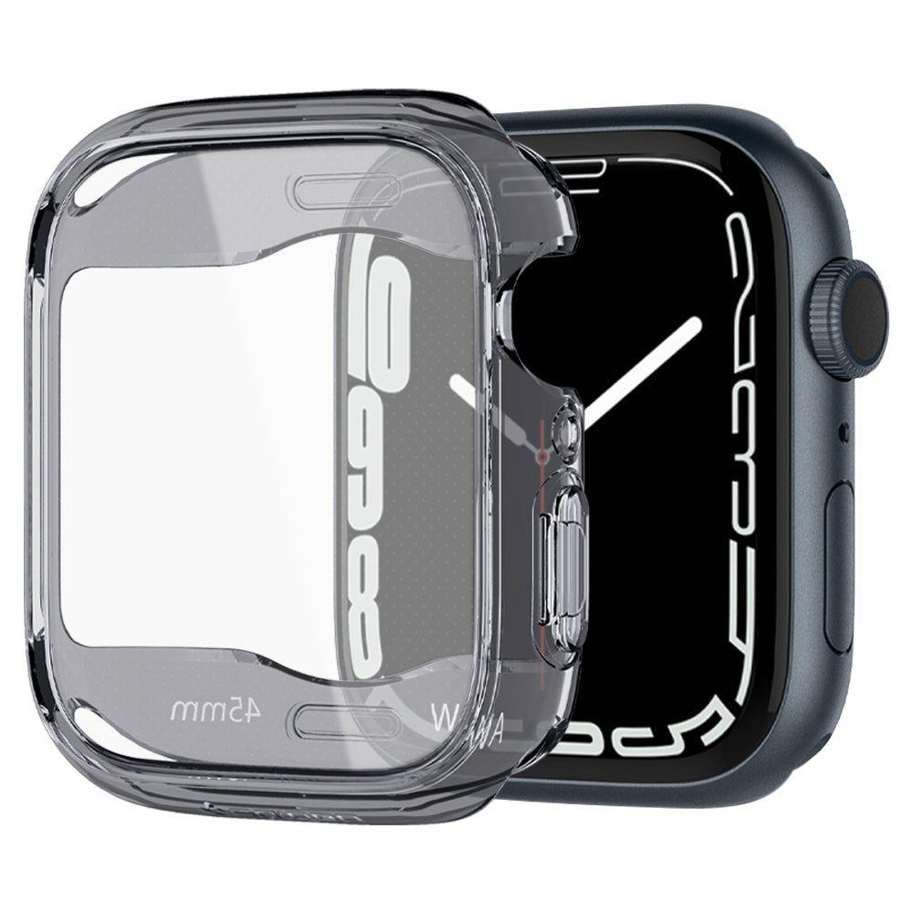 Spigen Spigen Apple Watch 7/8 45 mm Skal Ultra Hybrid Space Crystal - Teknikhallen.se