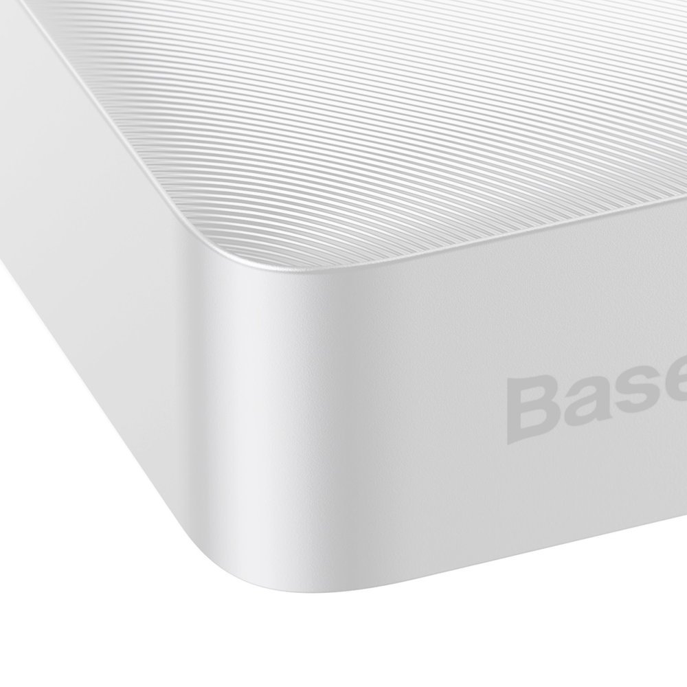 BASEUS Baseus 20000 mAh 20W Power Bank Digital Display Vit - Teknikhallen.se