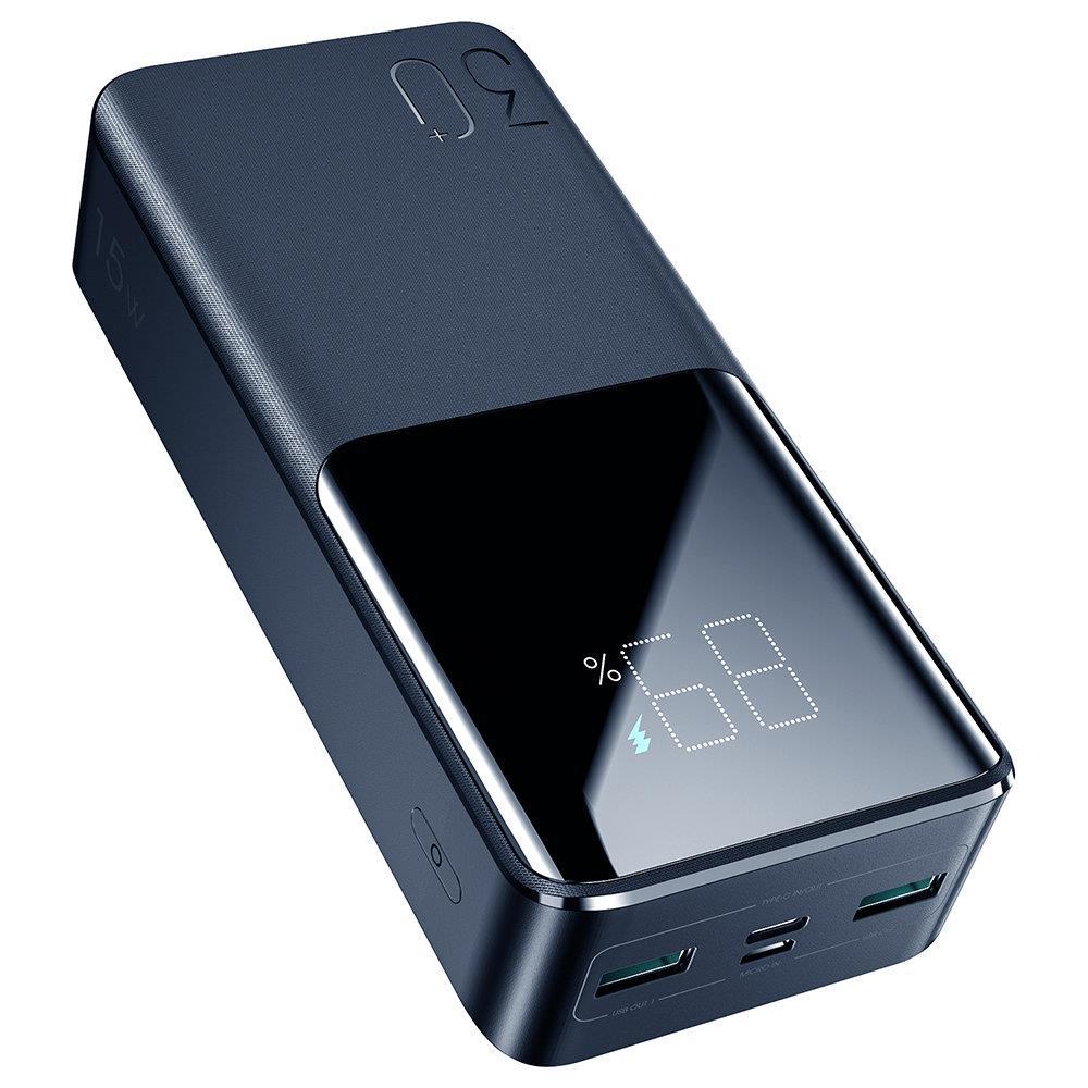 JOYROOM Joyroom 30000 mAh Power Bank 15W Svart - Teknikhallen.se