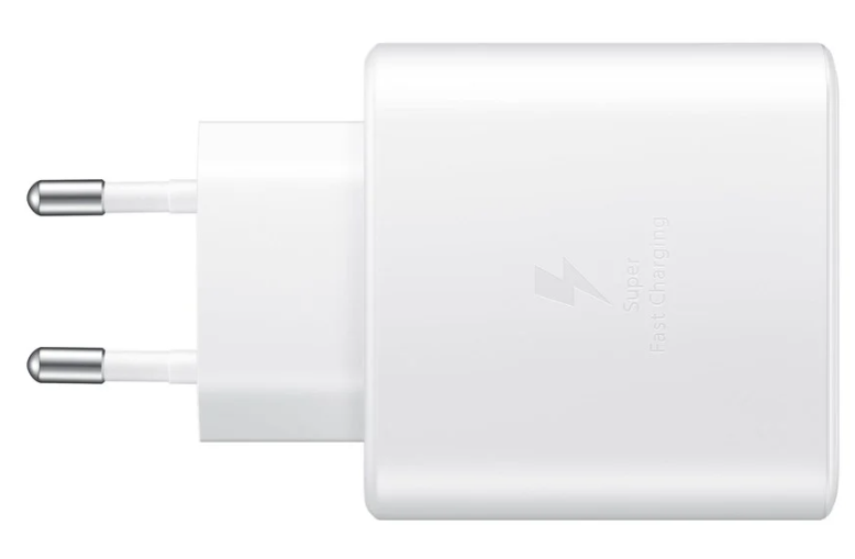Samsung Samsung Original 45W 5A USB-C Laddare EP-TA845 Vit - Teknikhallen.se