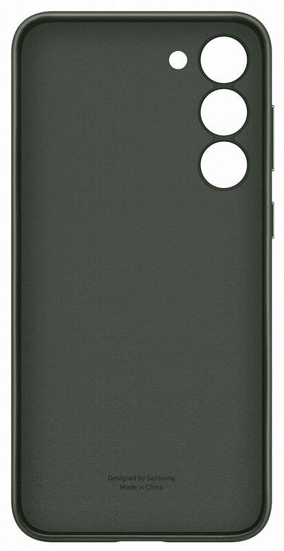 Samsung Samsung Galaxy S23 Plus Skal Leather Cover Grn - Teknikhallen.se