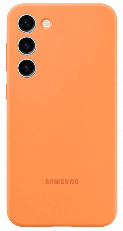 Samsung Samsung Galaxy S23 Plus Skal Silicone Orange - Teknikhallen.se