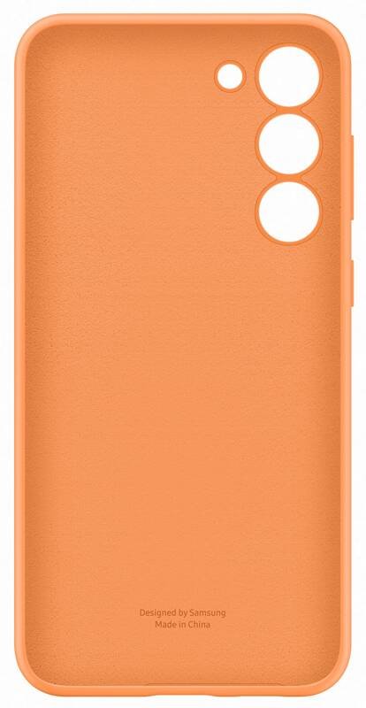 Samsung Samsung Galaxy S23 Plus Skal Silicone Orange - Teknikhallen.se