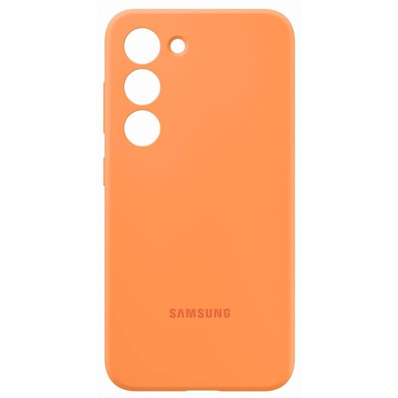 Samsung Samsung Galaxy S23 Skal Silicone Orange - Teknikhallen.se