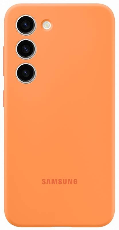 Samsung Samsung Galaxy S23 Skal Silicone Orange - Teknikhallen.se