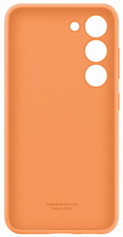 Samsung Samsung Galaxy S23 Skal Silicone Orange - Teknikhallen.se