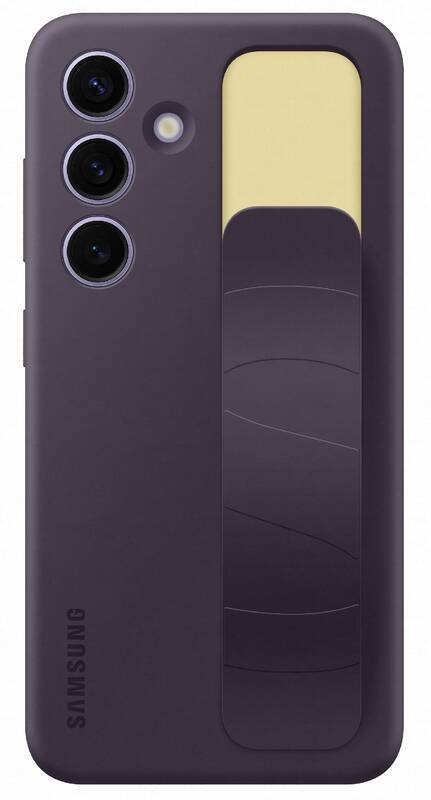 Samsung Samsung Galaxy S24 Skal Standing Grip Dark Violet - Teknikhallen.se