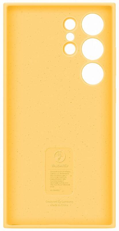 Samsung Samsung Galaxy S24 Ultra Skal Silicone Yellow - Teknikhallen.se