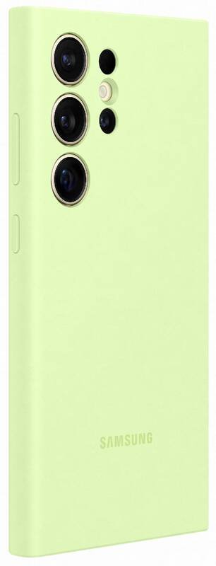 Samsung Samsung Galaxy S24 Ultra Skal Silicone Lime - Teknikhallen.se