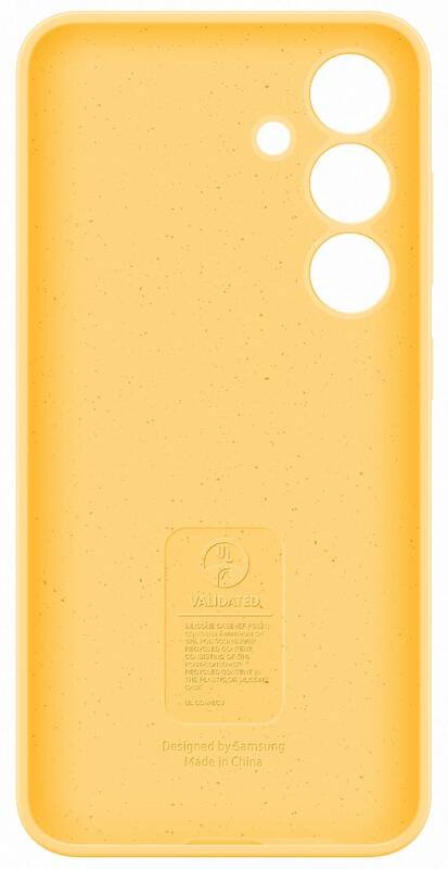 Samsung Samsung Galaxy S24 Skal Silicone Yellow - Teknikhallen.se