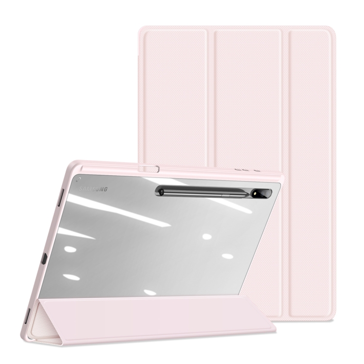 DUX DUCIS DUX DUCIS Galaxy Tab S8 Ultra Fodral TOBY Tri-Fold Rosa - Teknikhallen.se