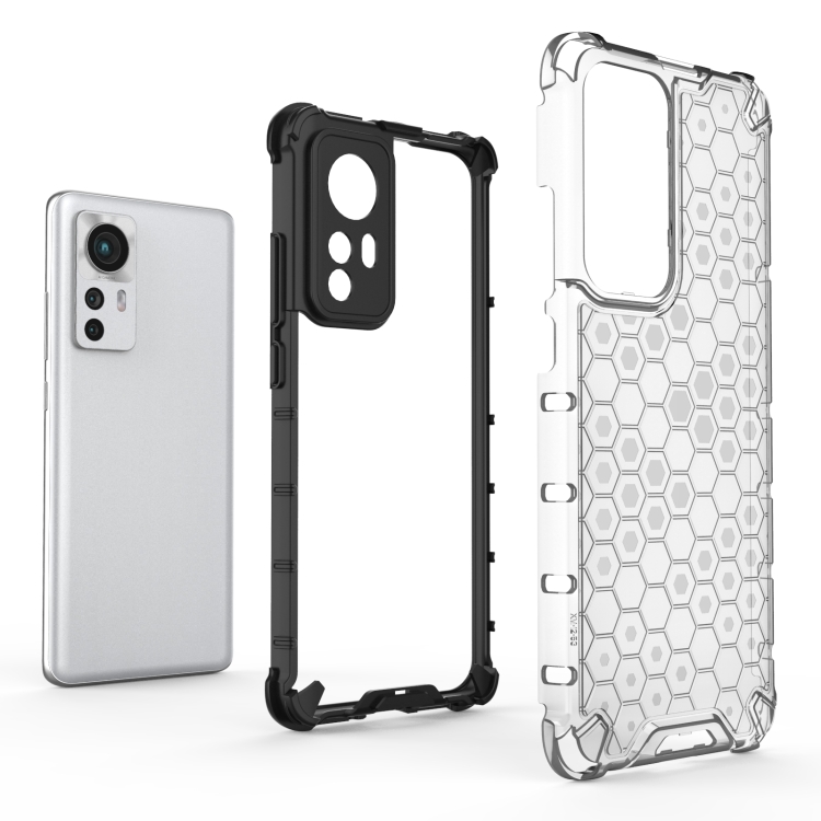  Xiaomi 12 Skal Shockproof Honeycomb Grn - Teknikhallen.se