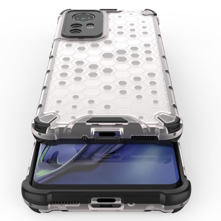  Xiaomi 12 Skal Shockproof Honeycomb Grn - Teknikhallen.se