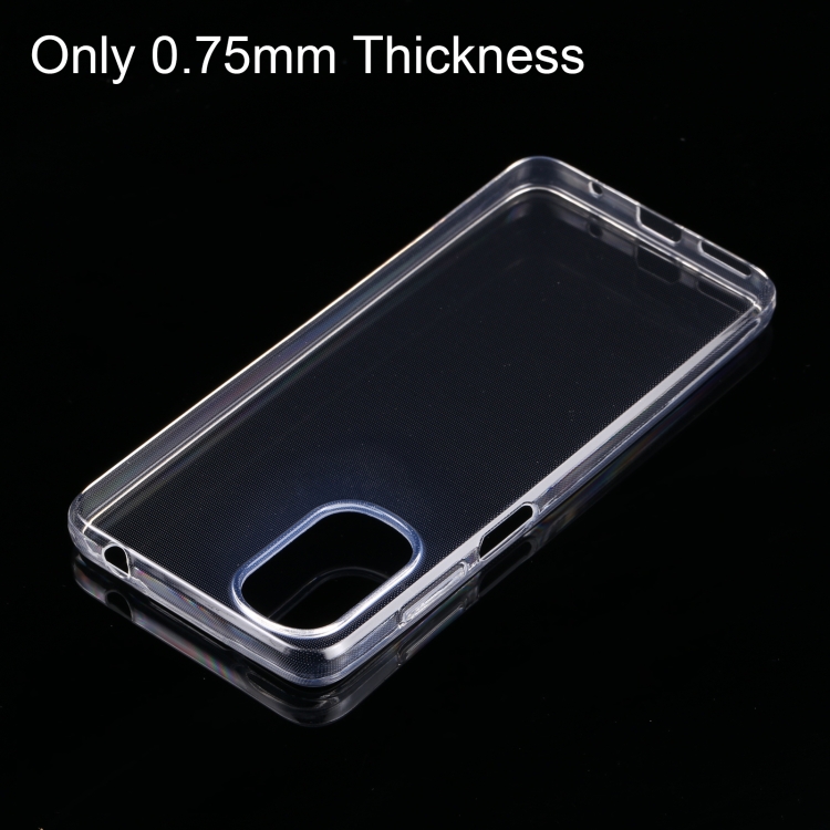  Motorola Moto G22 Skal Transparent TPU - Teknikhallen.se