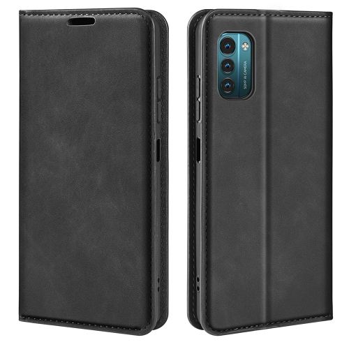  Nokia G11 / G21 Fodral Flip Skin Touch Svart - Teknikhallen.se