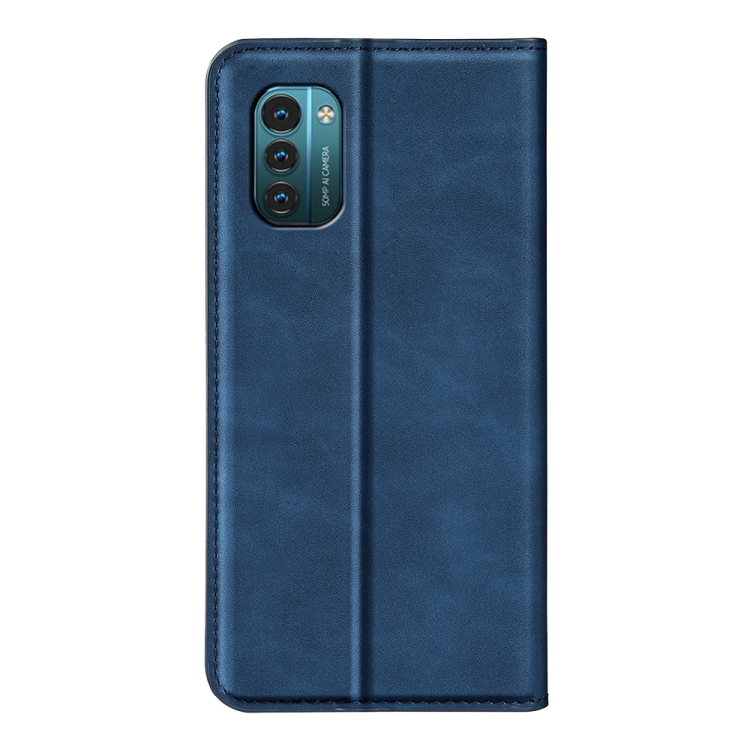  Nokia G11 / G21 Fodral Flip Skin Touch Bl - Teknikhallen.se