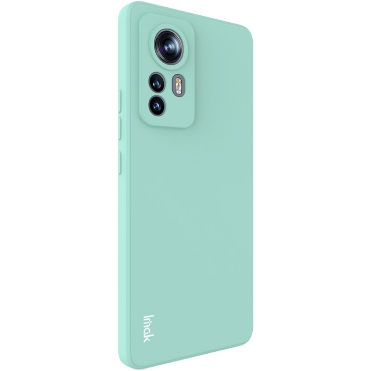 IMAK IMAK Xiaomi 12 Pro Skal Skin Touch Cyan - Teknikhallen.se