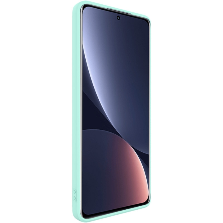 IMAK IMAK Xiaomi 12 Pro Skal Skin Touch Cyan - Teknikhallen.se