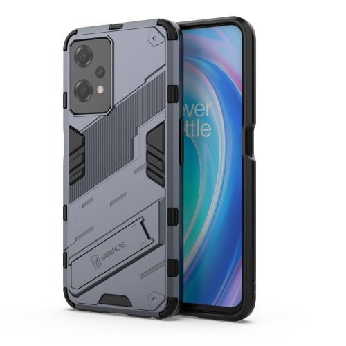  OnePlus Nord CE 2 Lite 5G Skal Hybrid Armor Kickstand Grå - Teknikhallen.se