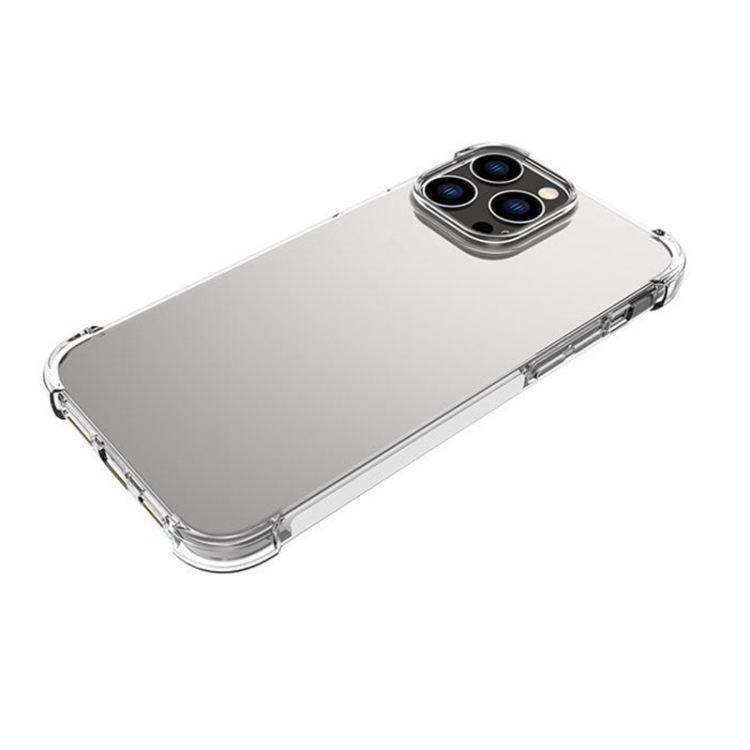  iPhone 14 Pro Max Skal Shockproof TPU Transparent - Teknikhallen.se