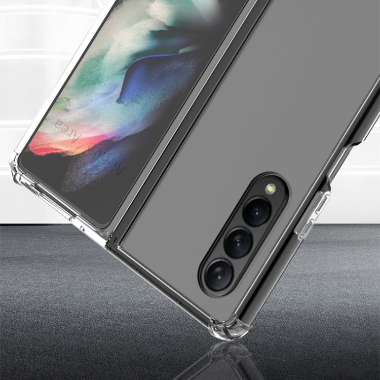  Galaxy Z Fold 4 Skal Shockproof Akryl Transparent - Teknikhallen.se