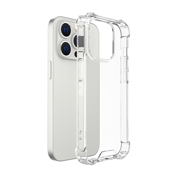  iPhone 14 Pro Skal Shockproof AirBag Transparent - Teknikhallen.se