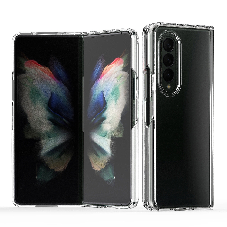  Galaxy Z Fold 3 Skal Hybrid Transparent - Teknikhallen.se