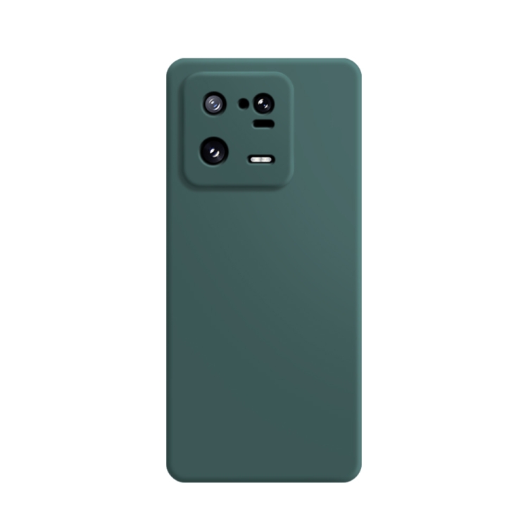  Xiaomi 13 Pro 5G Skal Liquid Silikon Mrk Grn - Teknikhallen.se