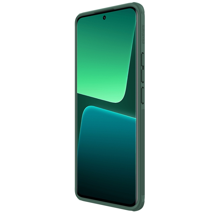 NILLKIN NILLKIN Xiaomi 13 Pro 5G Skal Frosted Shield Pro Grn - Teknikhallen.se