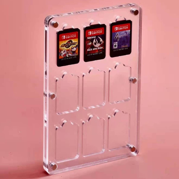  Magnetisk Frvaringsbox Fr 9 st Nintendo Switch Spel - Teknikhallen.se
