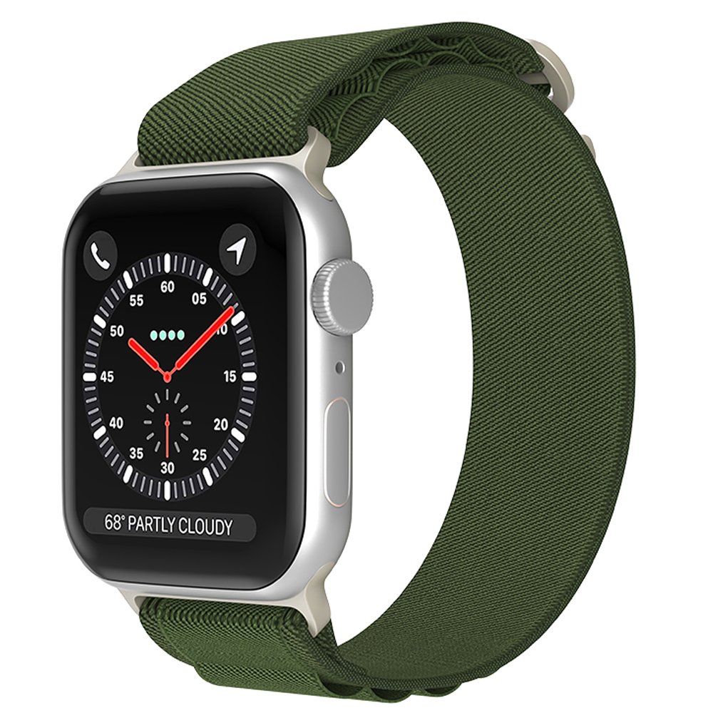 ColorPop Apple Watch 38/40/41 mm Armband Alpine Pro Loop Militr Grn - Teknikhallen.se