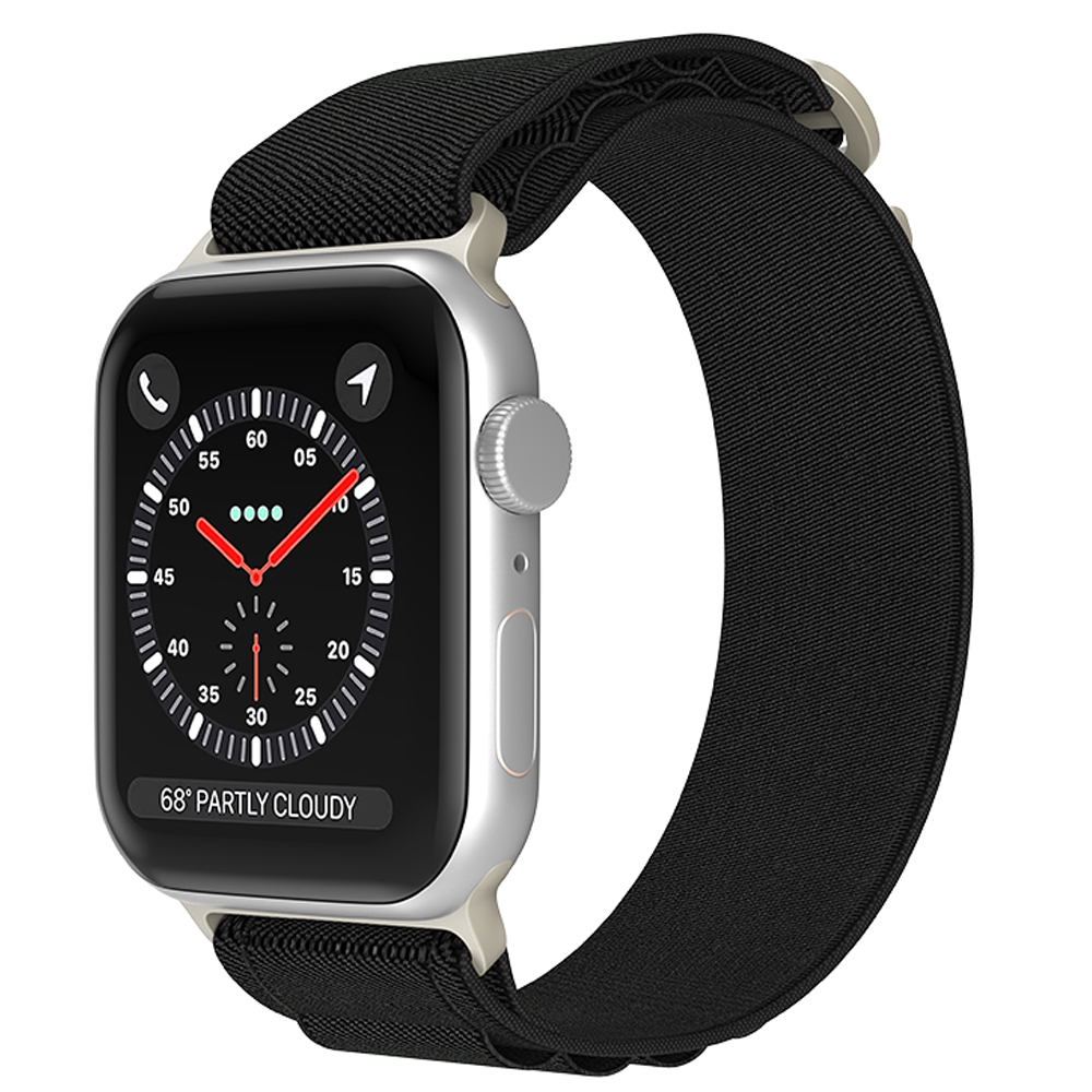 ColorPop Apple Watch 38/40/41 mm Armband Alpine Pro Loop Svart - Teknikhallen.se