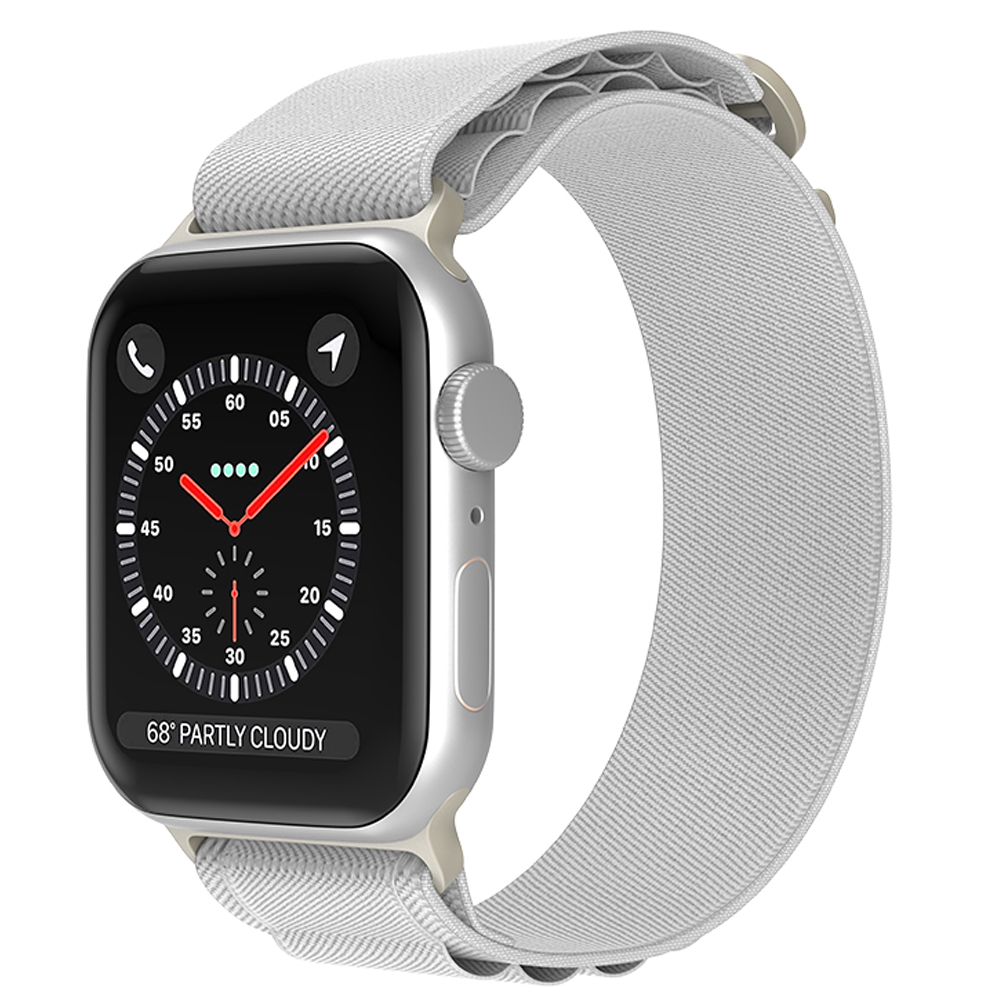 ColorPop Apple Watch 42/44/45/49 mm Armband Alpine Pro Loop Starlight - Teknikhallen.se