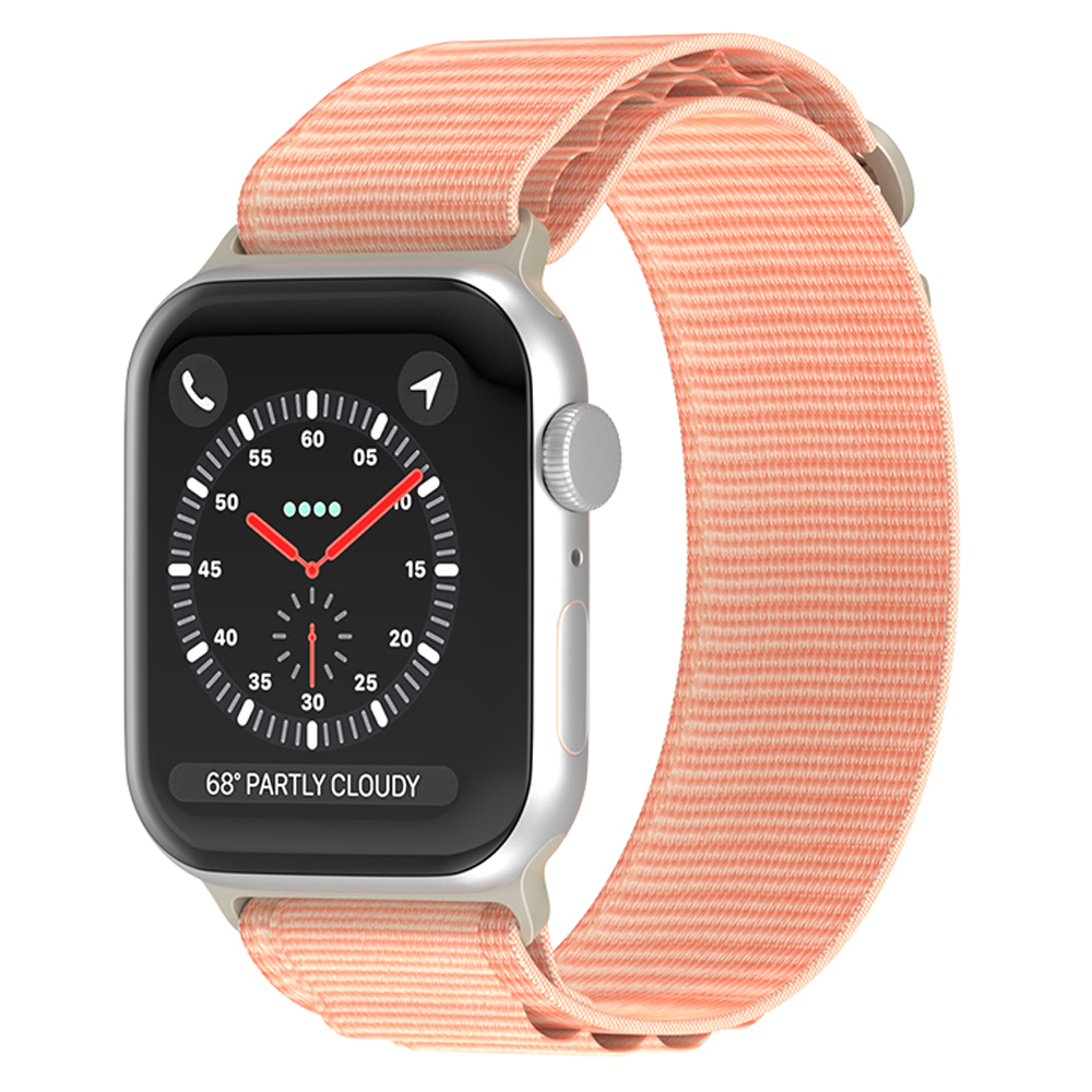 ColorPop Apple Watch 42/44/45/49 mm Armband Alpine Pro Loop Rosa - Teknikhallen.se