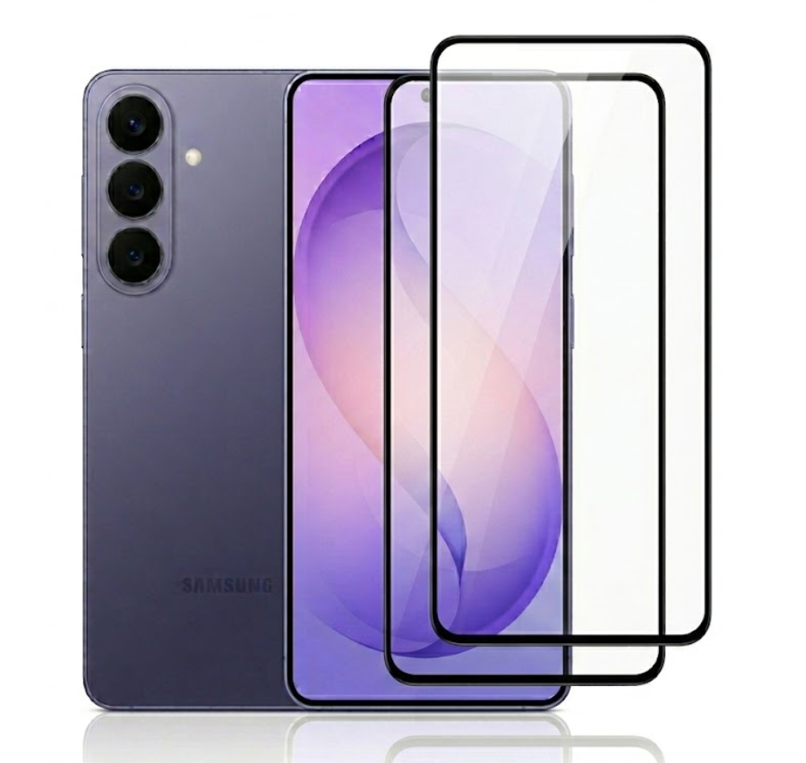  [2-Pack] Samsung S26 Plus Heltäckande Skärmskydd I Härdat Glas - Teknikhallen.se