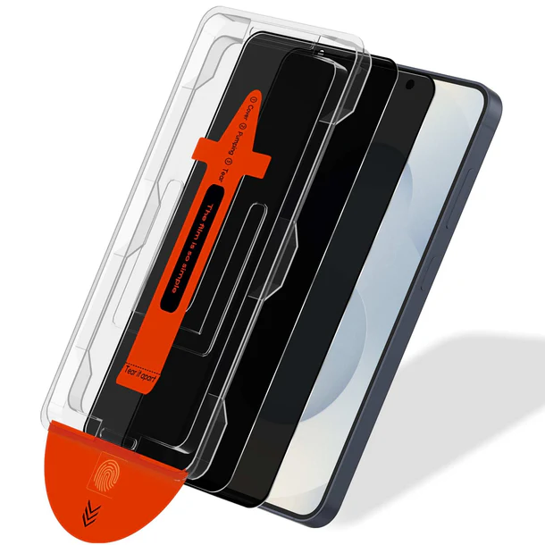  [2-PACK] Samsung S25 Plus/S24 Plus Privacy Skärmskydd Härdat Glas-Monteringsram - Teknikhallen.se