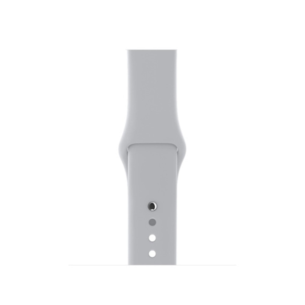  Silikon Armband Apple Watch 42/44/45/49 mm (S/M) Grå - Teknikhallen.se