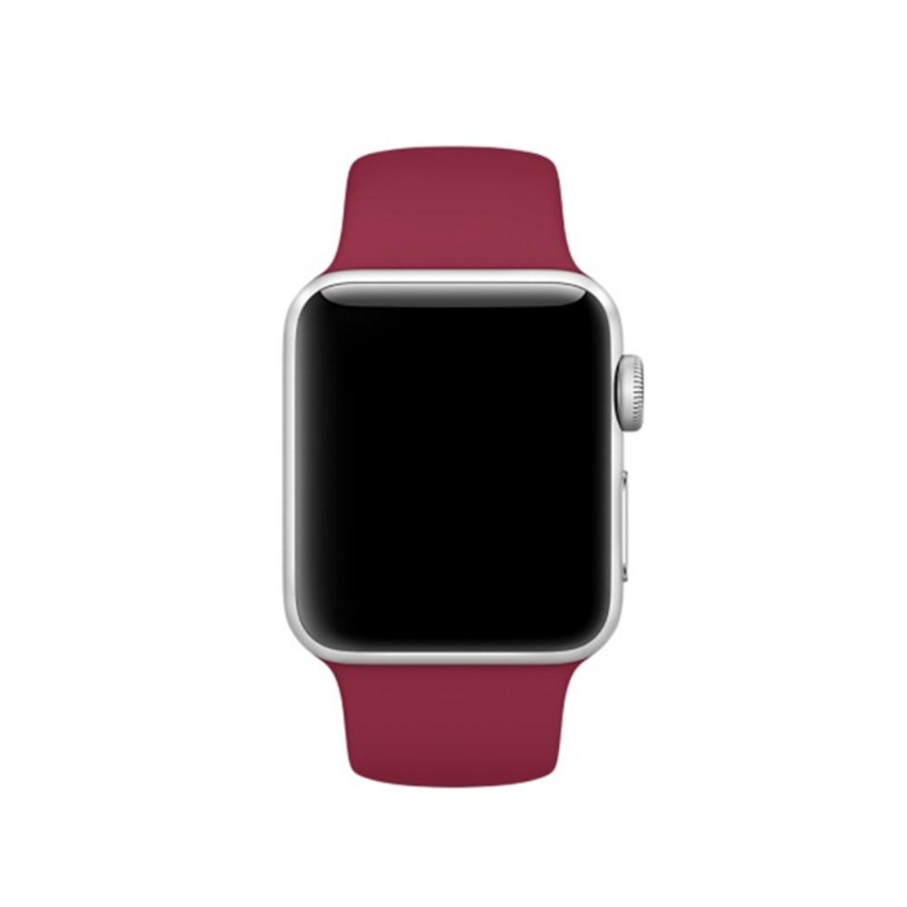  Silikon Armband Apple Watch 41/40/38 mm (M/L) - Vinrd - Teknikhallen.se