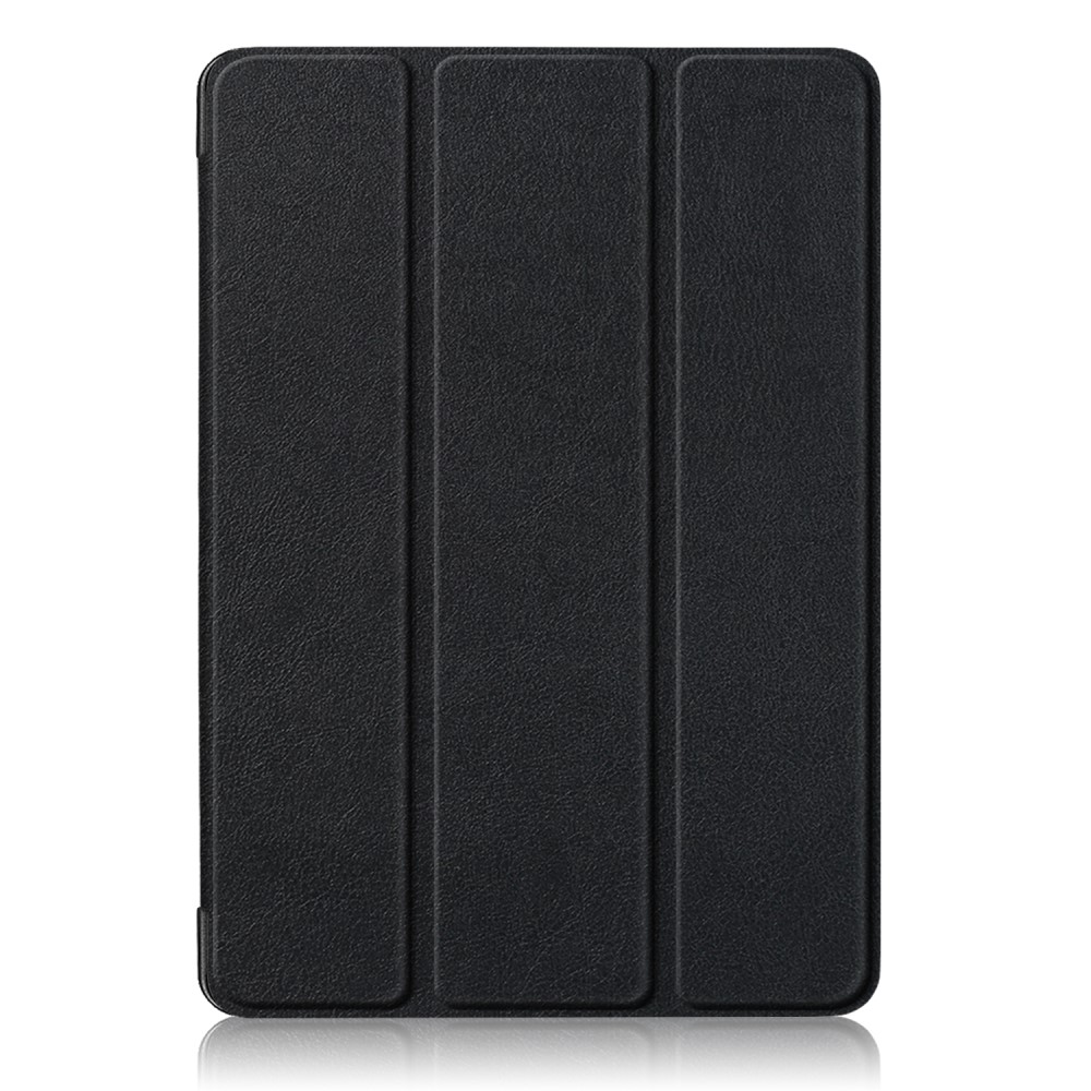  iPad Air 2020/2022/2024 Fodral Tri-Fold Litchi Svart - Teknikhallen.se