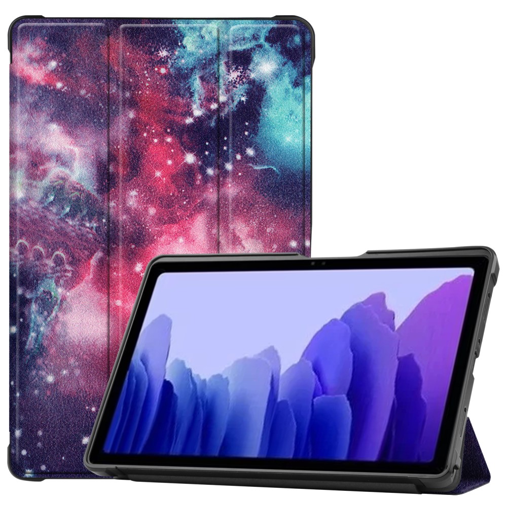  Samsung Galaxy Tab A7 10.4 Fodral Tri-Fold Cosmic Space - Teknikhallen.se