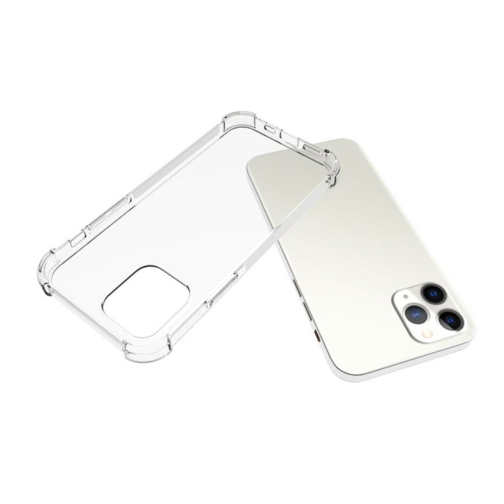  iPhone 12 / 12 Pro - Shockproof Transparent TPU - Teknikhallen.se