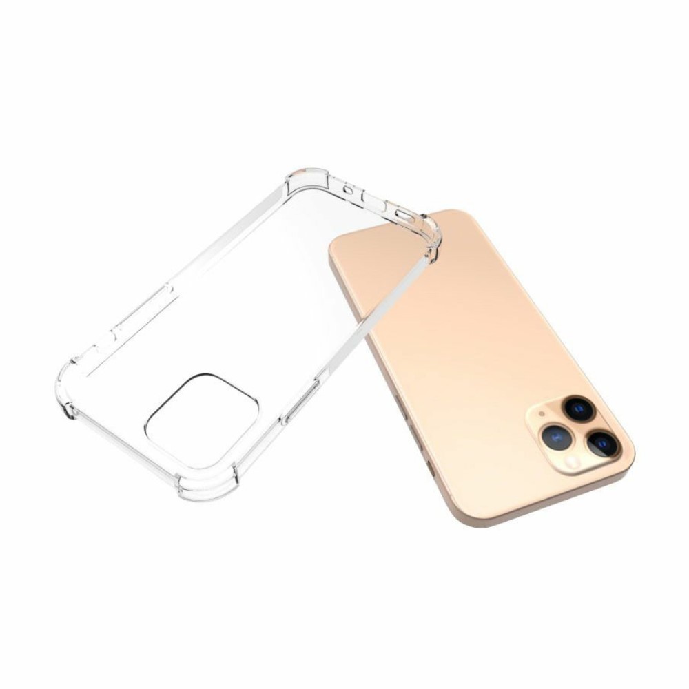  iPhone 12 Mini - Shockproof Transparent TPU - Teknikhallen.se