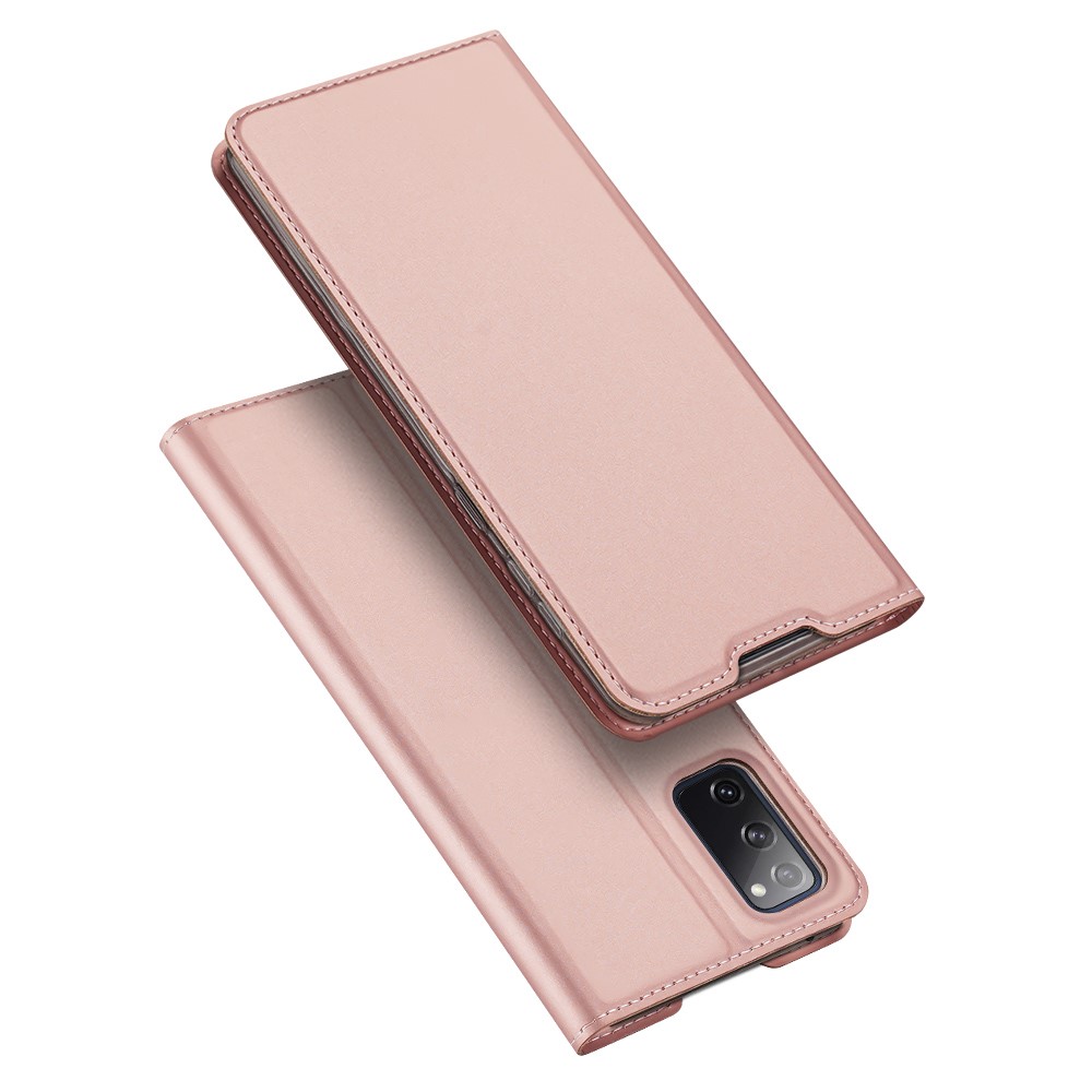 DUX DUCIS Samsung Galaxy S20 FE - DUX DUCIS Skin Pro Fodral - Roséguld - Teknikhallen.se